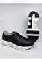 Black Men's Leather Shoes - 2