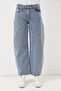 Women's High Waist Jeans 1516 - Blue - 2