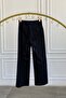Wide Leg Fabric Trousers - 3