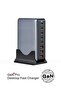 440W GaN Pro Desktop Fast Charger, 8-Port Charging Station, 5 USB-C & 3 USB-A, Dual 100W PD, Multi-Device Power Hub (UK) - 2