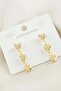 Zengemtr Kalp Tr (185958) Metal Earring-Yellow