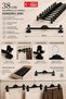 10-Piece Sponge Pants and Skirt Hanger 38 cm Non-Slip Non-Marking Latch Closet Organizer Garment Type Black