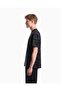 Men's Cotton Jersey Fabric Regular Cut Logo Signed Short Sleeve Navy Blue2 T-Shirt - 6