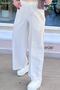 Casual Linen Trousers 6Y287 - 4