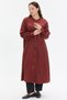 Hakim Collar Draped Long Women's Shirt - 2