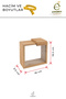 1400 ml Bamboo Lid Food Container Legume Storage Container Kitchen Organizer Single Storage Box - 3