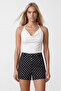 Women's ecru halter neck degaje collar open back blouse alc-x15561 - 4