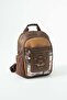 حقيبة ظهر نسائية من Ventis Amazing Vintage بتصميم متعدد الأقسام ونمط مبطن باللون البني: موديل: Ventis Amazing Vintage - 5