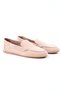 Genuine Leather Powder Suede Women's Ballerina Shoes - Z260651 - 2