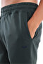 Modal Interlock Embroidery Logo Men's Sports Shorts with Pockets - 8
