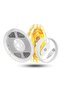3M LED Strip Light Warm White 3000K USB Powered with Switch, 60 LEDs/M Flexible Tape Light - 4