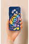 Tecno Spark 30C Compatible Happing Smile Patterned Silicone Case