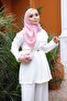White Elastic Waist Dabıl Jacket - 4