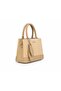 Women's Mini Leather Handbag with Shoulder & Crossbody Strap 20x14x9 cm - 2