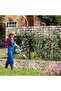 Black Metal Garden Trellis– Rustproof Large Arch Trellis for Climbing Roses, Vegetables, Vines & Flowers – Outdoor Plant Support & Privacy Screen, 2 Sets - 2