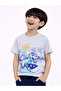 Boys Dino Surfer T-Shirt and Shorts Set - 3