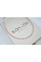 Ykl108 Dorica & Sand Bead Summer Necklace