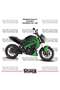 ملصق طلاء متوافق مع BAJAJ Dominar 250-400، طقم جاهز لطلاء المحرك بلونين، جودة عالية