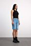 40392-73602 Women's Wide Leg Denim Bermuda 40392-73602 - 2