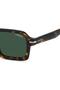 UV Protected Sunglasses Havana Frame Green Mirror Lens 50mm - C-358/S-086 - 5