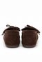 Süspüs Women's Brown Genuine Leather Suede Beaded Tassel Detailed Loafer Shoes - 5