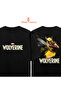 Wolverine Baskılı Oversize Tshirt