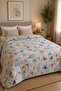 Cotton Double Multi-Purpose Quilted Bedspread 190X215 cm
