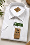 Men's Linen-Look Short Sleeve Shirt Comfortable Fit Summer Breathable Fabric S-5Xl - 4