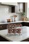 Modern Design Multi-Purpose Spice Set with Metal Stand Rosegold - 2