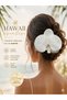 Hawaiian Breeze Handcrafted Orchid Hair Clip - Tropical Bridal and Daily Hair Accessory