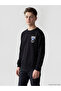 Peak New Season Sonic Printed Boys' Thick Sweatshirt