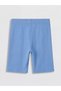 Lcw Kids Blue Girls' Short Leggings - 3
