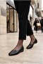 35319 Genuine Leather Women's Ballerinas with Comfortable Buckle Accessories - 2