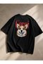 Men's Oversize Printed 100% Cotton T-shirt