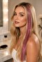 45 cm Rainbow Colorful Thin Hair Accessory
