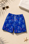 Children's Swim Shorts Printed Quick-Drying I Boys' Patterned Swim Shorts Elastic Waist I 9-16 Years - 2