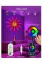 Smart Firework LED Lights, USB Powered, 30cm Color Changing, Launch Burst Effect, RGB Strip, Remote/App - 3