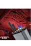 4-in-1 Retractable Car Charger with Starry Sky Projector & LED Light, Fast USB Car Phone Charger - 2