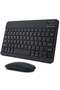 Rechargeable Bluetooth Keyboard and Mouse Combo Ultra-Slim Portable Compact Wireless Mouse Keyboard Set
