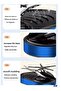 Car Air Freshener Mini Helicopter Rotating Solar Airplane - 2