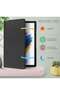 Folio Leather Case for Galaxy Tab A8 10.5" (SM-X200/X205/X207) with 360° Rotating Stand, Black - 5