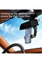 C192 Clip-on Rotating Car Rearview Mirror Mount Adjustable Bracket for 4-6.7inch Phone Holder. - 5
