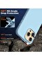Compatible with iPhone 15 Pro Max Liquid Silicone Full Body Shockproof Protective Case - Baby Blue - 6
