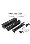 2234 Professional Aluminium Alloy Tripod Stand - 3-Way Swivel Pan Head - 3