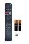 RMF-TX500U Replacement Remote Control for Sony TV (No Voice Function) – Includes Battery