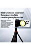 Magnetic LED Selfie Ring Light with Rechargeable Battery – Detachable Wireless Bluetooth Remote Control - 4
