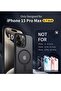iPhone 15 Pro Max Case Cover, Magsafe Magnetic, Shockproof, Translucent Matte, Black - 6