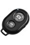 Remote Control Button Bluetooth Phone Selfie Stick Shutter Release (Black)