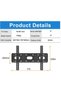 TV Wall Mount for Most 42-90 Inch TVs, Ultra Slim Support TV Mural Up to VESA 750x500mm Heavy Duty 220lbs Load