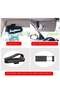 Sun Visor Car Cell Phone Holder, 360 Rotating Car Mount Support Clip Bracket, Adjustable Arm - 2